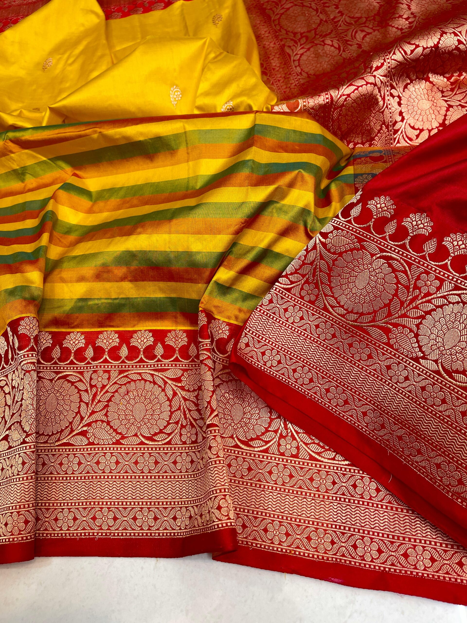 Pure Handloom Banarasi Katan Silk Saree