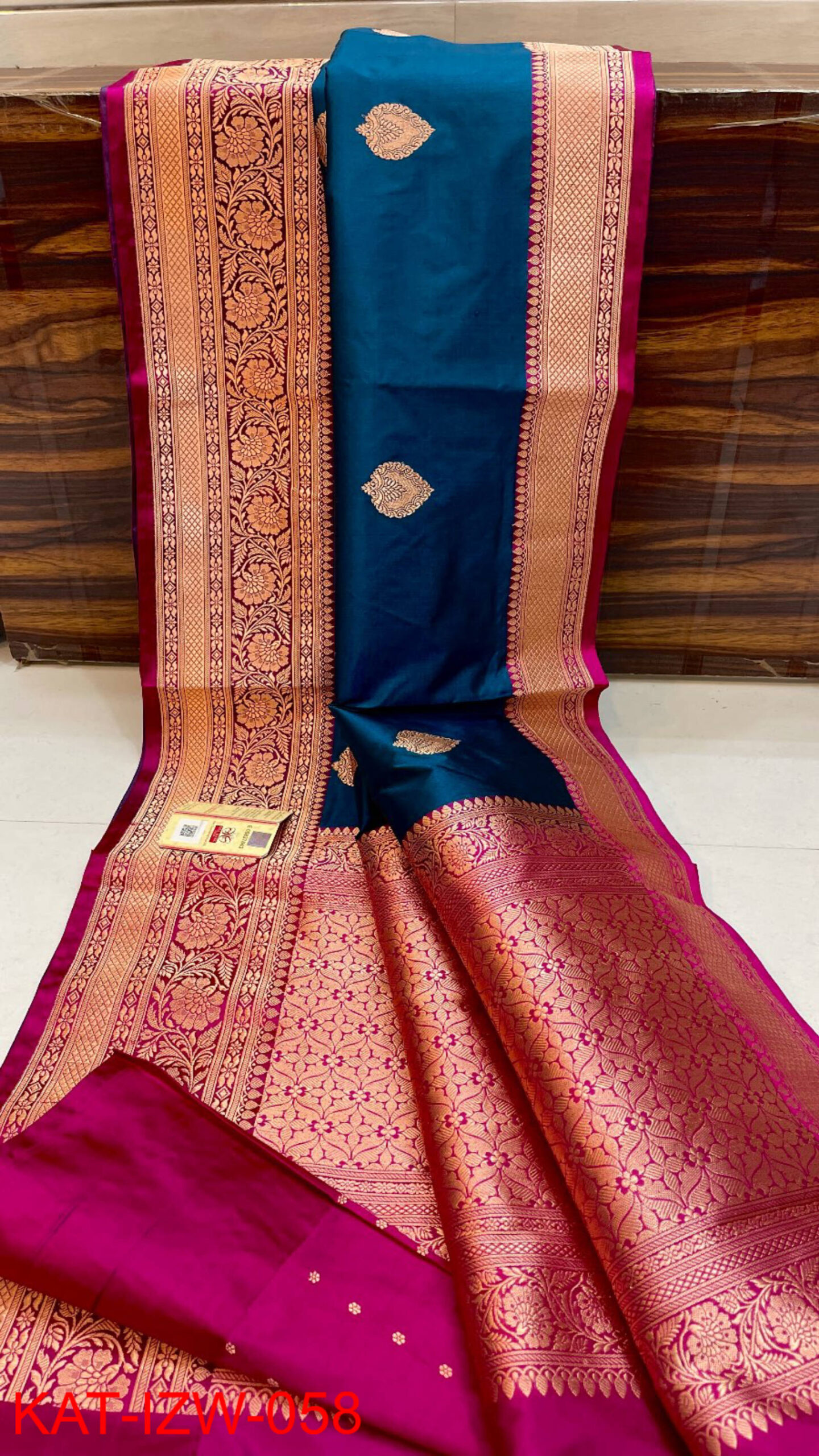 Pure Banarasi Katan Silk Saree