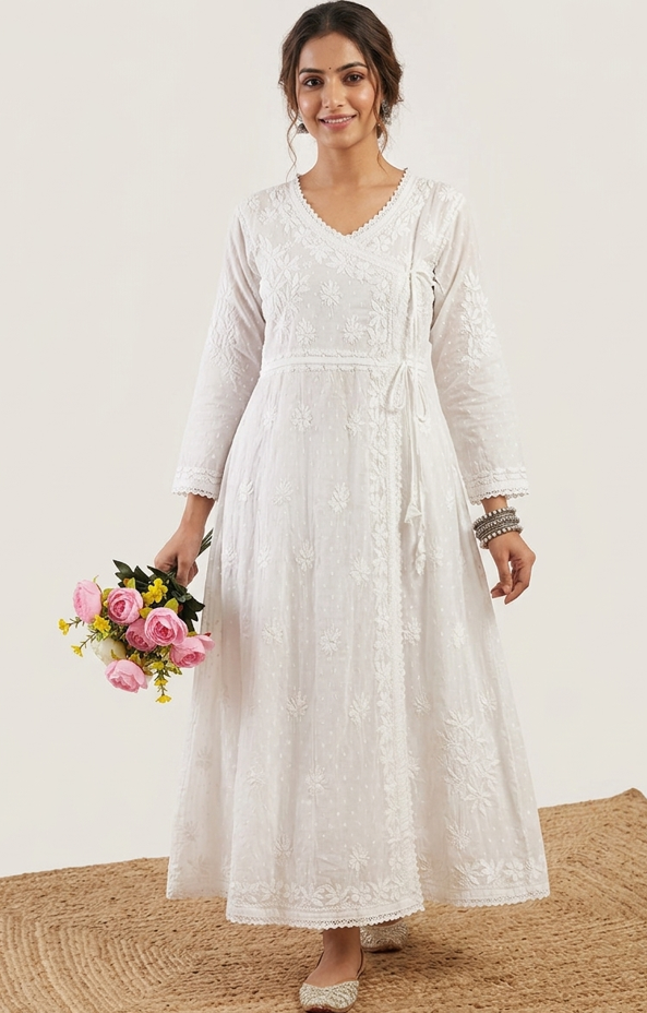 Color: White Angrakha