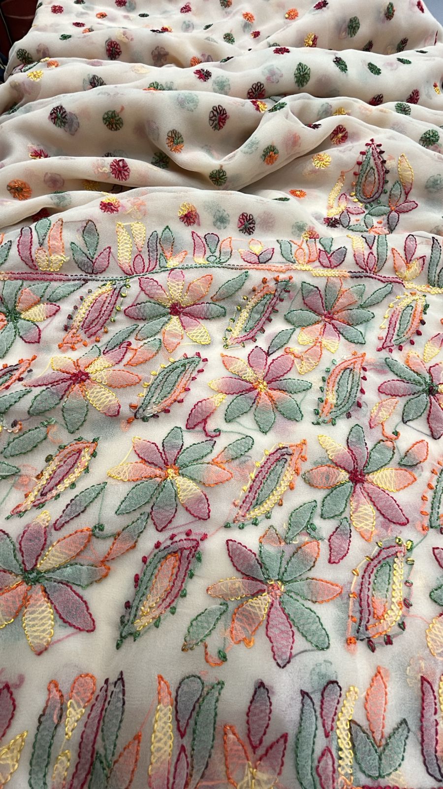 Color: White Multi