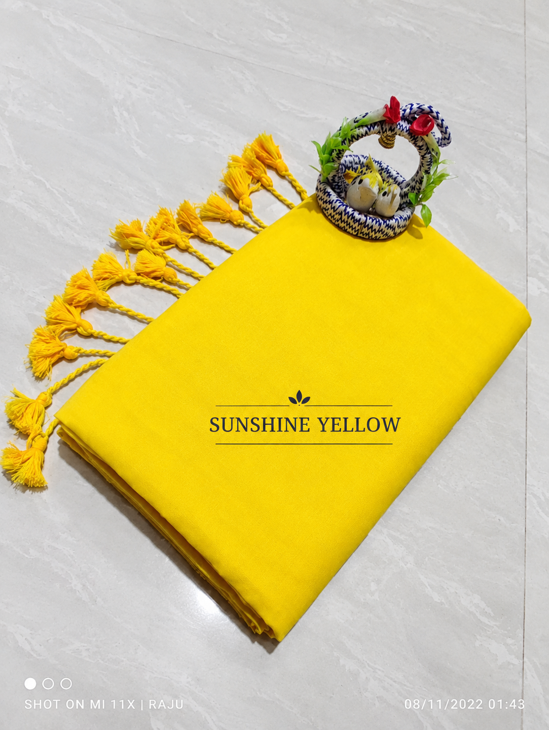 Color: Sunshine Yellow
